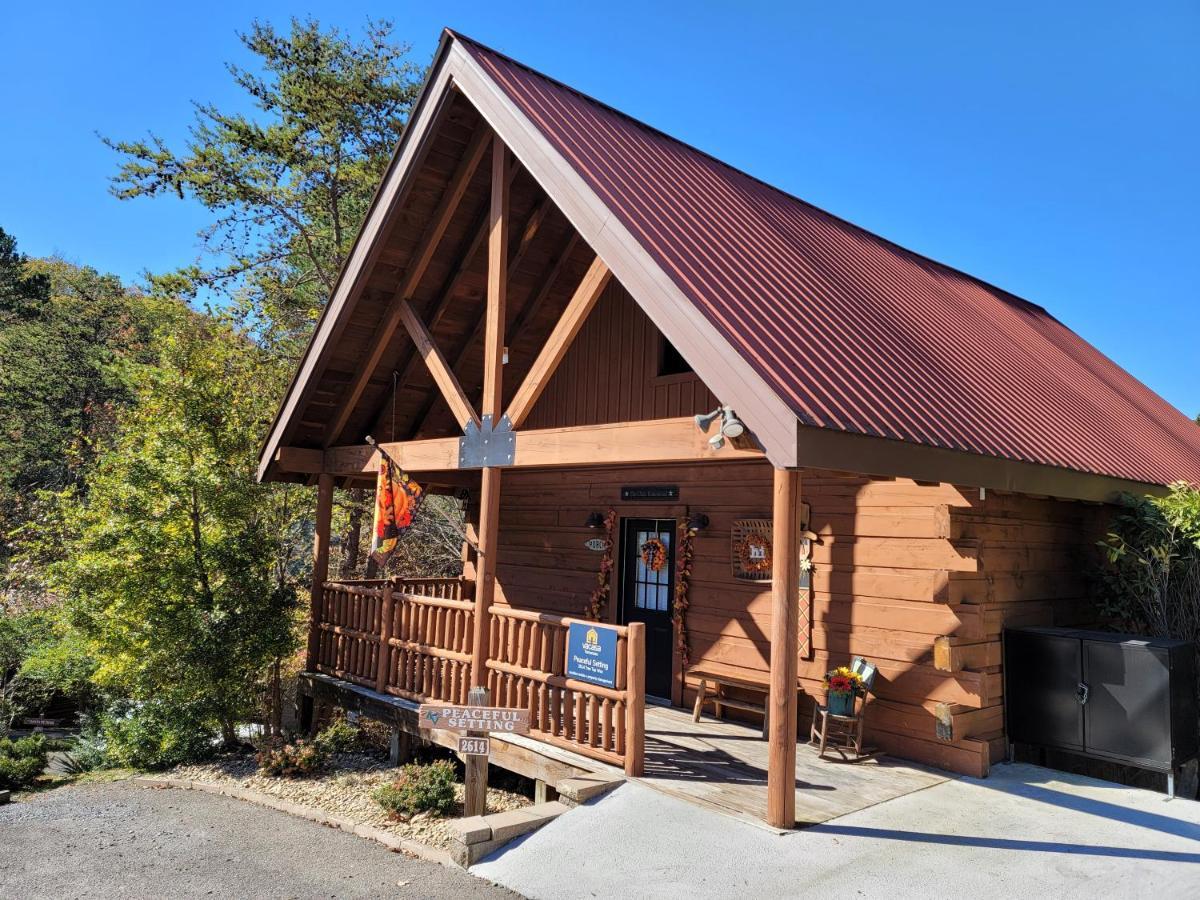 Villa Peaceful Setting Cabin à Pigeon Forge Extérieur photo